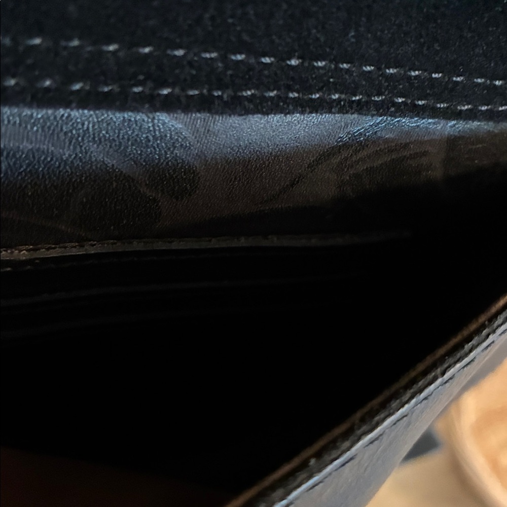 Patricia Nash Black Tooled Leather Crossbody Bag - Picture 3 of 6